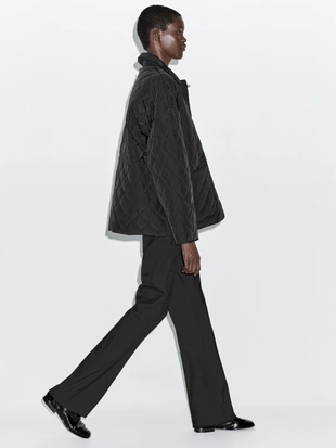 Легкая куртка с деталями шарфа- Заказать в России