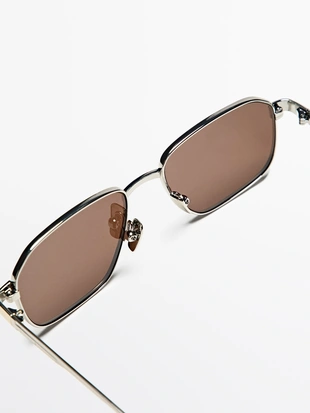 Металлические солнечные очки- Заказать в России