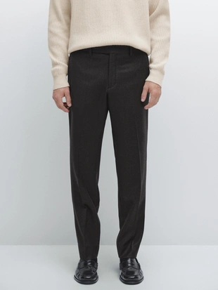 Купить Massimo Dutti Брюки из 100% шерсти шерсти