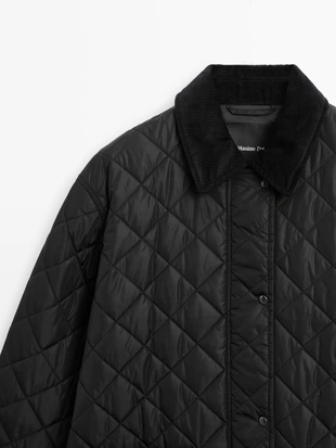Купить Massimo Dutti Легкая пуховая куртка с водоотталкивающим покрытием