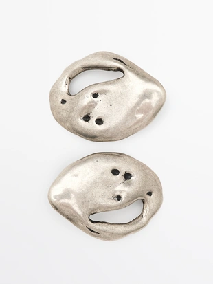 SILVER|4605/629 - Massimo Dutti Серьги DILUTED
