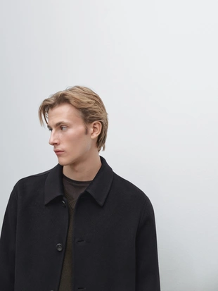 Купить Massimo Dutti Пальто из 100% кашемира