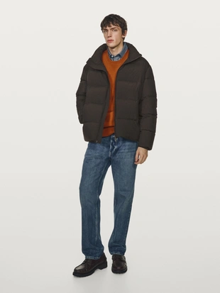Купить Massimo Dutti Пуховик с водоотталкивающей отделкой