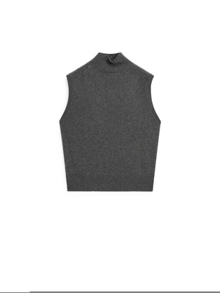Купить Massimo Dutti Жилет из 100% кашемира