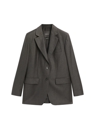 Купить Massimo Dutti Шерстяной пиджак в полоску