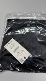 Zara АТЛАСНЫЙ ТОП С КРУЖЕВОМ Black | 4764/127/800