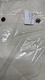 Zara СТЕГАНАЯ КУРТКА Ecru | 8372/279/712