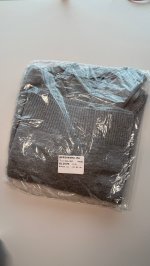 Bershka Свитер с воротником поло Grey | 7121/686/802