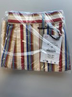 Zara Шорты в полоску limited edition Ecru / Red | 5615/011/067