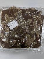 Zara ЖАККАРДОВАЯ РУБАШКА С ЦВЕТОЧНЫМ РИСУНКОМ © OTIS KWAME KYE QUAICOE Brown / Taupe | 5344/270/737