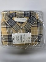 Zara РУБАШКА С ПРИНТОМ В КЛЕТКУ Mustard | 3183/758/305