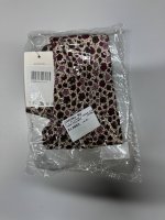 Zara ЛЕГИНСЫ В РУБЧИК С ПРИНТОМ Dark plum | 1880/543/672