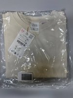 Zara ОДНОТОННЫЙ ЛОНГСЛИВ MEDIUM WEIGHT White | 0722/573/250