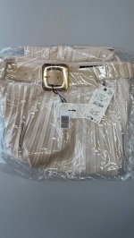 Zara ПЛИССИРОВАННАЯ ЮБКА-МИДИ ПОД ЗАМШУ С ПОЯСОМ Sand | 3046/252/711