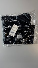 Zara ФУТБОЛКА В РУБЧИК С ВЫРЕЗОМ «ЛОДОЧКА» Black | 3253/842/800
