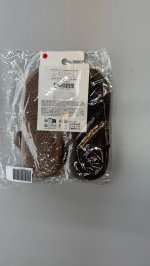 Oysho 2 пары носков для йоги и пилатеса из хлопково-вискозного материала с перекрестными ремешками и подкладкой BROWN | 3605/490/719