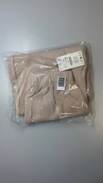 Zara БРЮКИ WIDE LEG С ЭФФЕКТОМ ПОТЕРТОСТИ Dusty pink | 3402/707/676