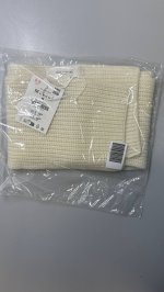 Zara ВЯЗАНЫЙ ШАРФ ИЗ ШЕРСТИ И КАШЕМИРА Ecru | 3920/839/712