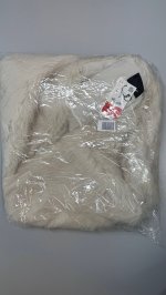 Zara ЖИЛЕТ ИЗ ИСКУССТВЕННОГО МЕХА Ecru | 8491/212/712