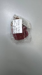 Zara Рождественский подвес из фетра в виде красной кружки Red | 7623/060/600