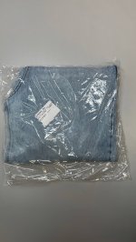 Zara Джинсы свободного кроя с нашивкой микки маус от harry lambert для zara x disney Light blue | 4441/799/406