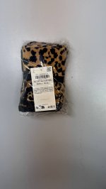 Zara Набор велюровых полотенец с леопардовым принтом (набор из 3 шт.) Leopard | 3549/002/051