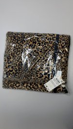 Zara Полотенце на пляже с леопардовым бархатом Leopard | 3549/013/051