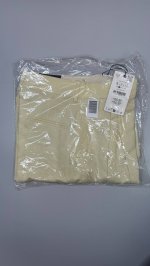 Zara ШИРОКИЕ БРЮКИ С ЗАЩИПАМИ — ZW COLLECTION Pastel yellow | 8108/751/321