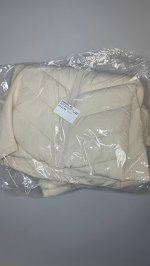 Zara Пуховик с контрастными вставками Ecru | 8073/257/712