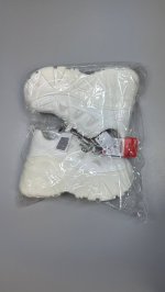 Bershka Кеды на платформе XL WHITE | 1510/560/001