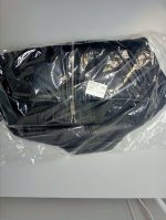 Zara Куртка из экокожи с стежкой Black | 3715/709/800