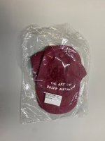 Bershka Кепка с вышивкой Burgundy | 9699/702/605