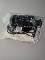 Massimo Сумочка-сатчел из плетеной бумаги BLACK | 6931/644/800