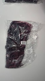 Zara Юбка с вышитыми цветами из бархата с завязкой Burgundy | 4786/210/681