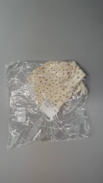 Zara НАБОР ЧЕПЧИК И БАНДАНА ЦВЕТЫ Ecru | 4174/582/712