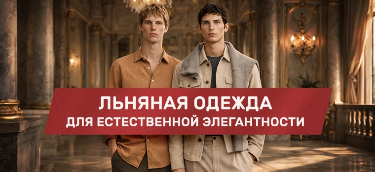 Льняная одежда для мужчин