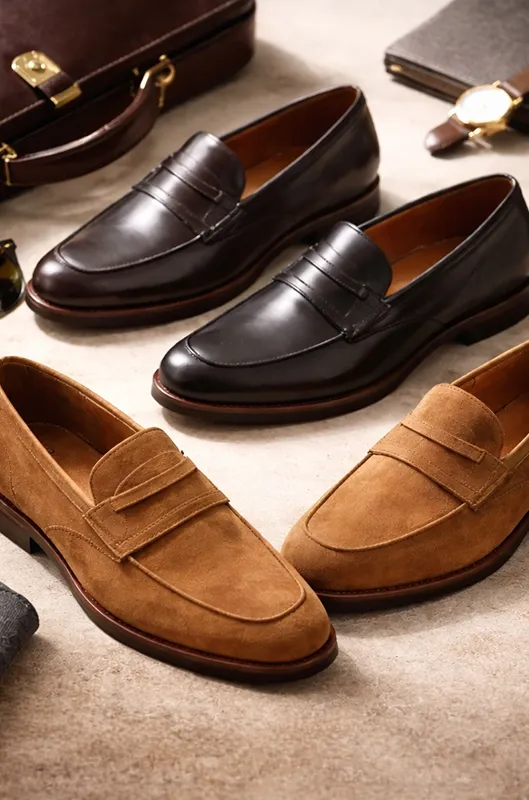 Мужские пенни-лоферы Massimo Dutti