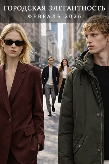 Городская элегантность Massimo Dutti — Февраль 2026