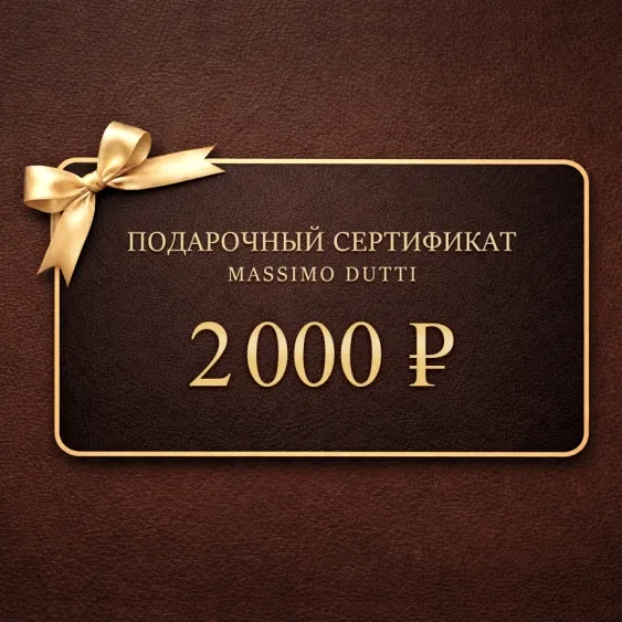 Электронный подарочный сертификат Massimo Dutti  (2 000)