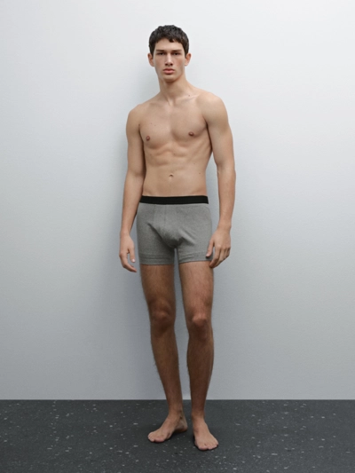 Massimo Dutti Боксеры с черной резинкой