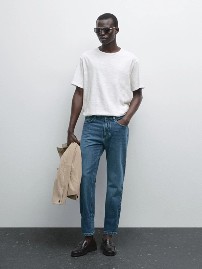 Massimo Dutti Джинсы слим фит