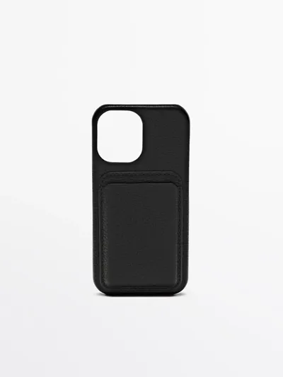 Чехол IPHONE 16 из натуральной кожи наппа