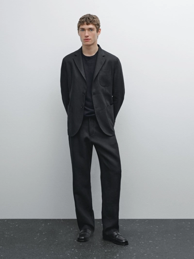 Massimo Dutti Легкие брюки из 100% льна купить с доставкой.