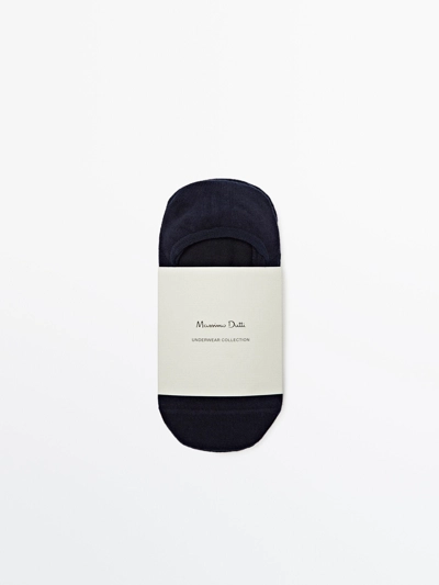 Набор из 3 пар невидимых носков из хлопкового микса- Заказать в России