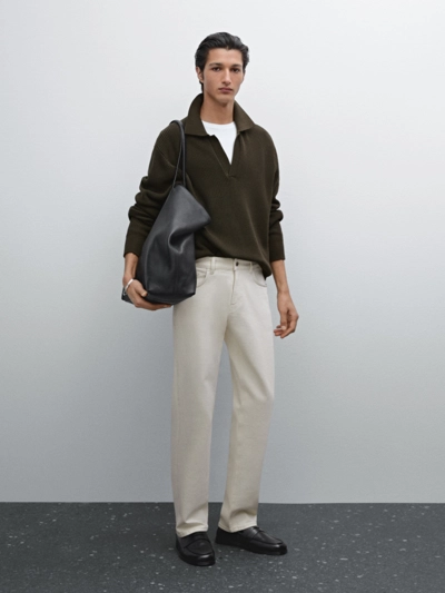 Massimo Dutti Джинсы с зауженным кроем