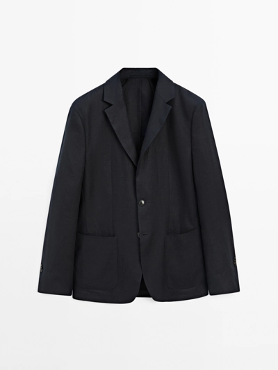 Massimo Dutti Пиджак из 100% льна купить с доставкой.