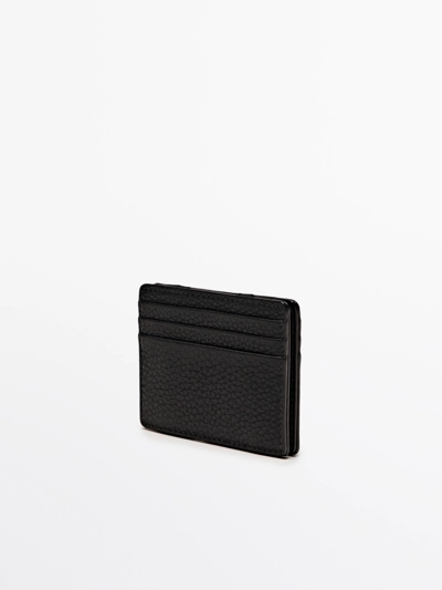 Massimo Dutti Кошелек из натуральной кожи купить с доставкой.
