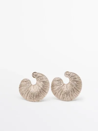Серьги кольца FOSSIL