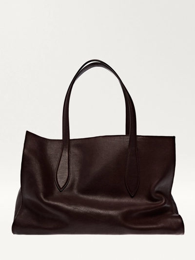 Massimo Dutti Сумка-тоут из нубука купить с доставкой.