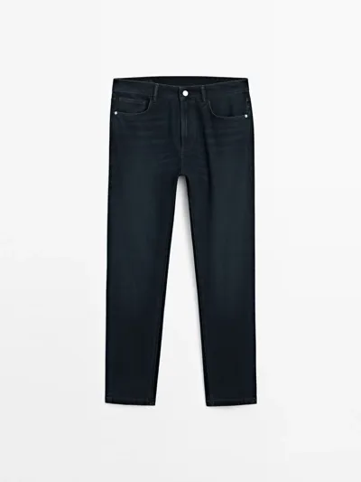 Джинсы с узкими утонченными линиями MASSIMO DUTTI